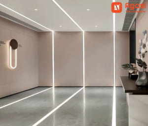 Đèn led thanh nhôm định hình chiếu sáng hành lang