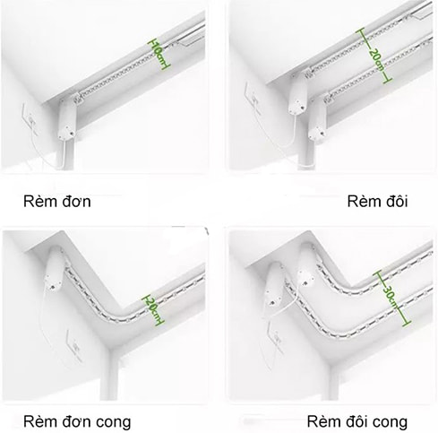 Hướng dẫn cách lắp rèm tự động chi tiết dễ hiểu - Agasi Home