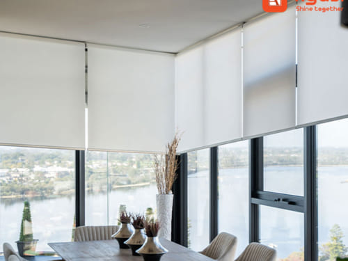 rèm cuốn tự động