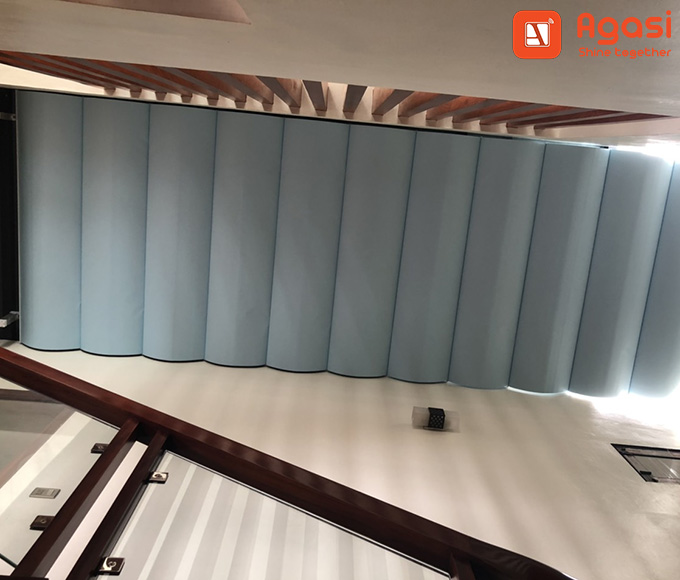 rèm giếng trời tự động