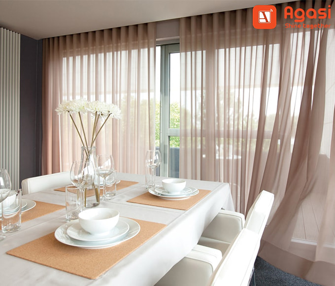 rèm vải tự động