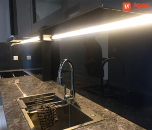led thanh nhôm lắp nỗi tủ bếp